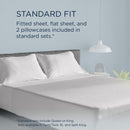  Tempur-Pedic TEMPUR breeze cooling Sheet Set White (Split King) IMAGE 10