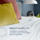  Tempur-Pedic TEMPUR breeze cooling Sheet Set White (Twin) IMAGE 6