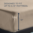  Tempur-Pedic TEMPUR Classic Cotton Sheet Set Sandstone (Queen) IMAGE 3