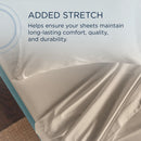  Tempur-Pedic TEMPUR Classic Cotton Sheet Set Sandstone (King) IMAGE 7