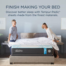  Tempur-Pedic TEMPUR Classic Cotton Sheet Set Sandstone (Twin) IMAGE 4