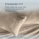  Tempur-Pedic TEMPUR Classic Cotton Sheet Set Sandstone (California King ) IMAGE 11