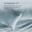  Tempur-Pedic TEMPUR Classic Cotton Sheet Set Sleepy Blue (Twin XL) IMAGE 11