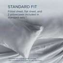  Tempur-Pedic TEMPUR Classic Cotton Sheet Set Sleepy Silver Mist (Twin) IMAGE 11