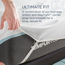  Tempur-Pedic TEMPUR Classic Cotton Sheet Set White (Twin) IMAGE 9