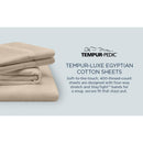  Tempur-Pedic TEMPUR Luxe Egyptian Cotton Sheet Set Cool Gray (Split King) IMAGE 14