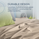 Tempur-Pedic TEMPUR Luxe Egyptian Cotton Sheet Set Sandstone (Split King) IMAGE 7