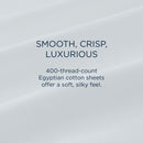  Tempur-Pedic TEMPUR Luxe Egyptian Cotton Sheet Set Sandstone (Split California King) IMAGE 8