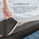  Tempur-Pedic TEMPUR Luxe Egyptian Cotton Sheet Set White (Split California King) IMAGE 9