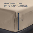  Tempur-Pedic Tempur-Pedic ProPerformance Pillowcase Set - Sandstone (Queen) IMAGE 3