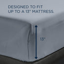  Tempur-Pedic Tempur-Pedic ProPerformance Pillowcase Set - Sleepy Blue (King) IMAGE 3