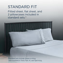  Tempur-Pedic Tempur-Pedic ProPerformance Sheet Set- Sleepy Blue (Twin) IMAGE 11