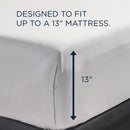  Tempur-Pedic Tempur-Pedic ProPerformance Sheet Set- White (California King ) IMAGE 3