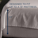  Tempur-Pedic TEMPUR ProAir Sheet Set Cool Gray (King) IMAGE 3