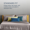  Tempur-Pedic TEMPUR ProAir Sheet Set Cool Gray (Split California King) IMAGE 11
