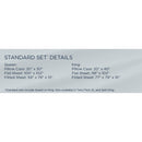  Tempur-Pedic TEMPUR ProAir Sheet Set Cool Gray (Queen) IMAGE 19