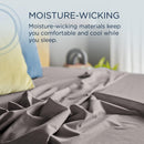  Tempur-Pedic TEMPUR ProAir Sheet Set Cool Gray (Queen) IMAGE 7