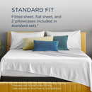  Tempur-Pedic TEMPUR ProAir Sheet Set White (Split King) IMAGE 11