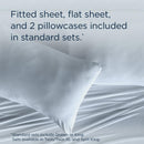  Tempur-Pedic TEMPUR Rayon from Bamboo Sheet Set Sleepy Blue (California King ) IMAGE 11
