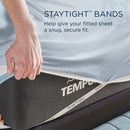  Tempur-Pedic TEMPUR Rayon from Bamboo Sheet Set Sleepy Blue (Twin) IMAGE 9