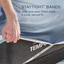  Tempur-Pedic TEMPUR Rayon from Bamboo Sheet Set Vintage Indigo (California King ) IMAGE 9