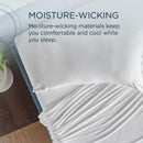  Tempur-Pedic TEMPUR Rayon from Bamboo Sheet Set White (Queen) IMAGE 7