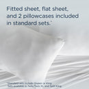  Tempur-Pedic TEMPUR Rayon from Bamboo Sheet Set White (Twin) IMAGE 11