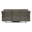  Manufacturer Color_Brown -- Muncie 9635BR-3 Double Reclining Sofa IMAGE 4