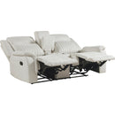  Homelegance Dean 9646BE-2 Double Reclining Love Seat with Center Console IMAGE 3