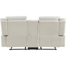  Homelegance Dean 9646BE-2 Double Reclining Love Seat with Center Console IMAGE 4
