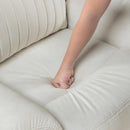 Homelegance Dean 9646BE-2 Double Reclining Love Seat with Center Console IMAGE 6