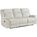  Manufacturer Color_Beige -- Dean 9646BE-3 Double Reclining Sofa IMAGE 1