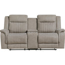  Homelegance Dean 9646DV-2 Double Reclining Love Seat with Center Console IMAGE 2