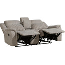  Homelegance Dean 9646DV-2 Double Reclining Love Seat with Center Console IMAGE 3