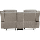 Homelegance Dean 9646DV-2 Double Reclining Love Seat with Center Console IMAGE 4
