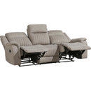  Manufacturer Color_Dove -- Dean 9646DV-3 Double Reclining Sofa IMAGE 3