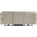  Manufacturer Color_Taupe -- Celeste 9670TP-3PWH Power Double Reclining Sofa with Power Headrests IMAGE 5