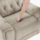  Manufacturer Color_Taupe -- Celeste 9670TP-3PWH Power Double Reclining Sofa with Power Headrests IMAGE 7