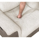  Manufacturer Color_Beige -- Harriette 9703BE-3 Double Reclining Sofa IMAGE 6