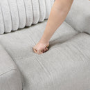  Homelegance Benton 9728LGY-2 Double Reclining Love Seat with Center Console IMAGE 7