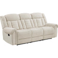  Manufacturer Color_Beige -- Nutmeg 9901BE-3 Double Reclining Sofa IMAGE 1