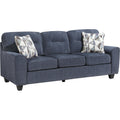  Manufacturer Color_Blue -- Homelegance Bennett Stationary Fabric Sofa IMAGE 1