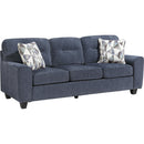  Manufacturer Color_Blue -- Homelegance Bennett Stationary Fabric Sofa IMAGE 1