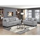  Manufacturer Color_Grey -- Bennett 8416GY-2 Love Seat IMAGE 7