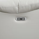  Manufacturer Color_Grey -- Huron 8457GRY-3PW Power Double Reclining Sofa IMAGE 7