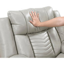  Manufacturer Color_Grey -- Huron 8457GRY-3PW Power Double Reclining Sofa IMAGE 8