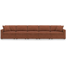  Manufacturer Color_Spice -- Signature Design by Ashley Modmax Fabric 5 pc Sectional IMAGE 1