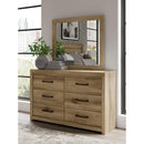 Benchcraft Brozmont Dresser with Mirror B1045-31/B1045-36 - Maison Elegance Furniture LLC