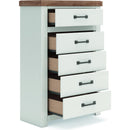 Benchcraft Savonport 5-Drawer Chest B4615-46 - Maison Elegance Furniture LLC