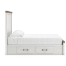 Signature Design by Ashley Savonport Panel Bed with Storage - Maison Elegance Furniture LLC